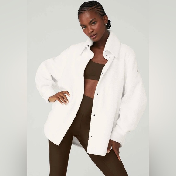 ALO Yoga White Jacket - Picture 1 of 1